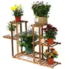 large flower basket plant stand