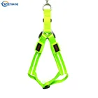 Glow In The Dark Illuminated Flashlight Light Up Rechargeable Reflective Led Pet Dog Harness For Dog