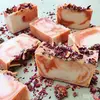 AMAZON HOT SELLING GOAT MILK ROSE BEAUTY BAR SOAP MADE IN CANADA