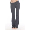 USA Made Royal Apparel Combed Spandex Jersey Yoga Pants - 92% ring-spun cotton & 8% spandex and has a clean finish waistband.