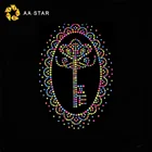 Key hot fix rhinestones patterns strass design for dress
