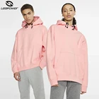 Customize 100% Cotton French Terry Mens Hoodies Custom Plus Size Women Pullover hoodies with zipper pocket