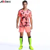 Fashionable oem soccer team wear uniform sublimated with new model