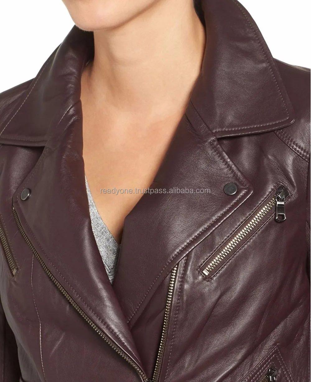 Mens Denim Biker Bomber Moto Slim Fit Giacca di Pelle Nera