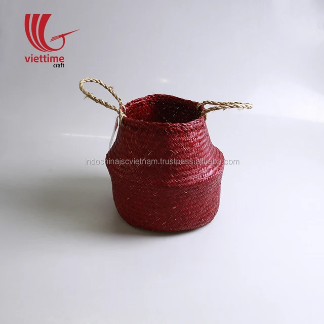 great seagrass belly basket/belly storage basket made in vietnam