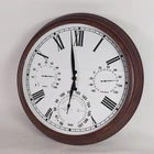 Vintage old metal antique outdoor clock for garden decoration