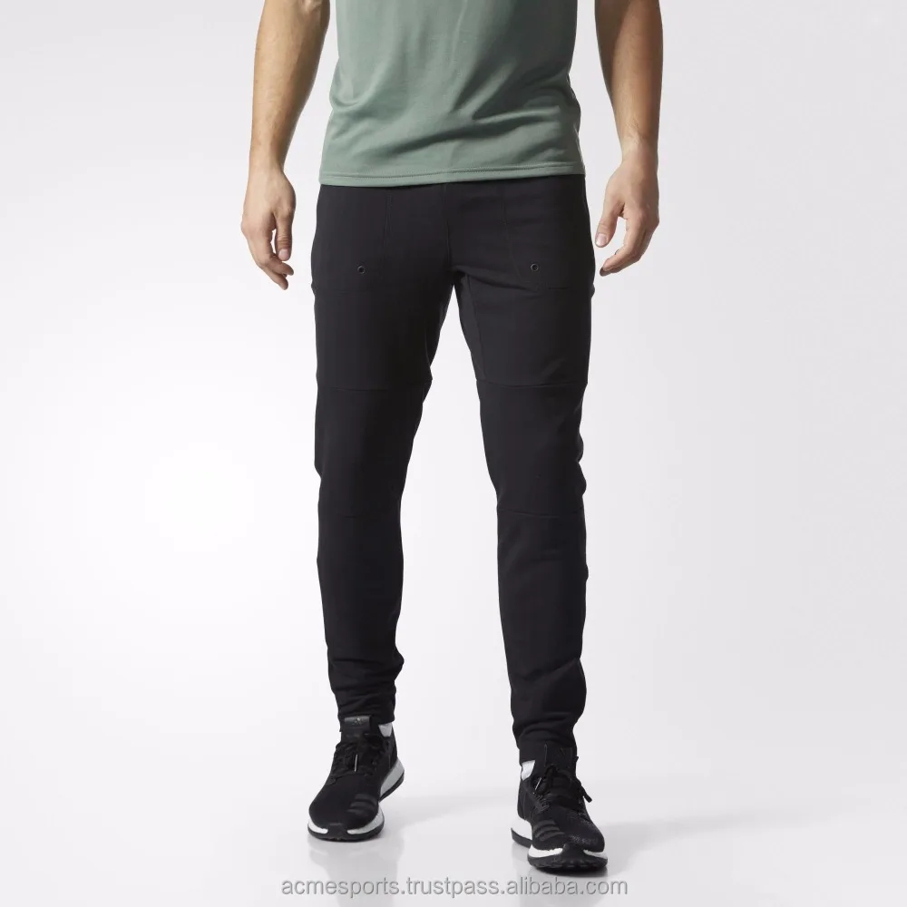 mens fleece joggers with zip pockets