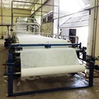 textile machine for embroidery backing paper production line