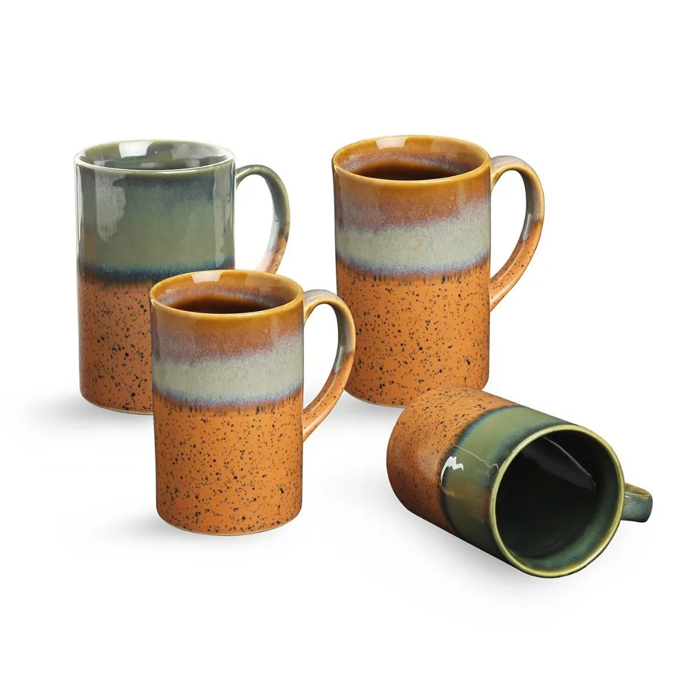 store indya handmade ceramic set of 4 coffee mug , milk mug