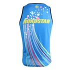 Custom dry fit men's tank tops sublimated running vest