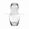 Handmade Glass night Carafe with Cup Lid