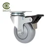 CCE Caster 3 Inch PU Hardware Casters Wholesale Brake Wheels