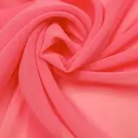 Georgette Fabric Plain Dyed Women Fashion