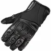 Motorcycle Motorbike Anti-shock Kunkle Full finger Black Leather Motor Bike Glove