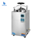 Vertical pressure steam sterilizer machine medical equipment