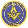 Masonic Mason machine made patches