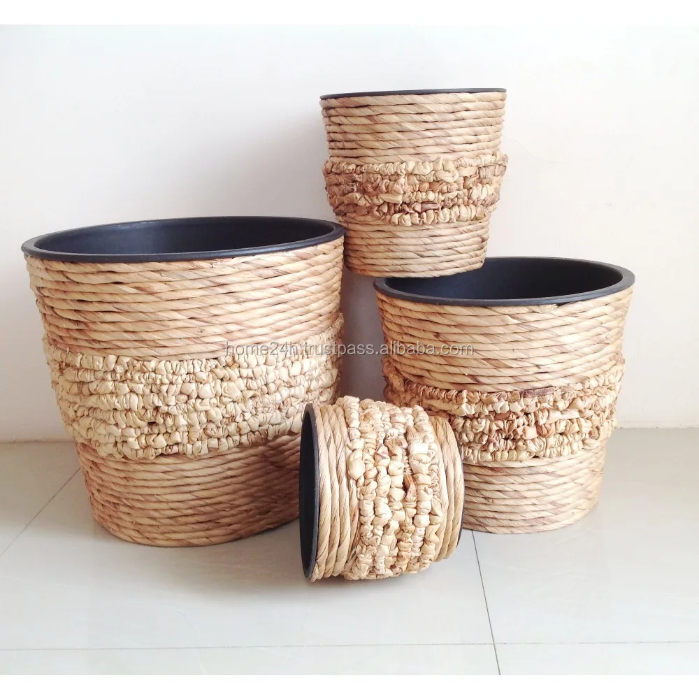 seagrass flower pot