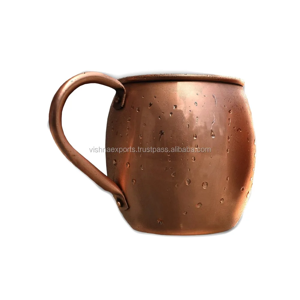 solid copper moscow mule mug - 100% pure copper - authentic
