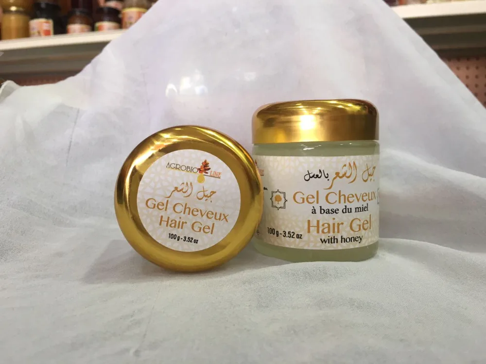 natural hair gel with argan oil & shea butter