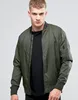 Custom design bomber jacket promotional sales polyester satin jacket wholesale