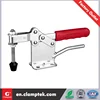 Clamptek High Flanged Base Hand Tool CH-220-WH Horizontal Toggle Clamp Hold down Handle Manual Clamp