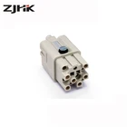 ZJHK HQ-012 Crimp Terminal 12 Pin Amphenol Connectors, 12 Pin Aviation Connector Plug