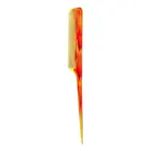 Straightening Teeth Amber Abs Resin Rat Tail Comb