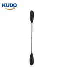 Pieces Wing Full Carbon Fiber 2 Pieces Adjustable Wing Kayak Paddle With Oval Shaft