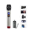 Sertong Metal Handheld Mic UHF with Mini Receiver USB Wireless Microphone for Stage/Church/Karaoke/Party/Business (T13C)