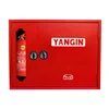 Glass Fire Hose Box, Fire Cabinet With Extinguisher Dividing