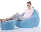 Hot Sales Giant Pear Teardrop Indoor/Outdoor Sofa Bean Bag Cheap Chairs Bulk Beanbag Sofa
