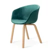 Red gray blue green lounge velvet fabric arm chair