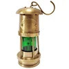 Nautical Antique Solid Brass Hanging Miners Oil Lamp Ship Lantern