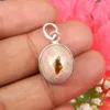 Extreme Looking !! Sarrah Mexican Fire Opal 925 Sterling Silver Pendant,Manufacturer Bezel Setting Jewelry Pendant SIPN1377