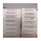 Tamper Evident Total Transfer Label Customised White