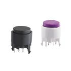 SH Electronic Nylon Rounded Housing Mini On Off Push button Switch Key Switch