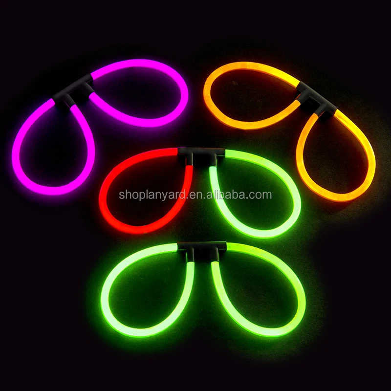 Glowstick Pack With Eyeglases Connectors Lumistick Aviator Glow Eyeglasses