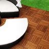 Quick Installing Wood Deck Tiles/ Interlocking Floor Tiles with New Plastic Base Design
