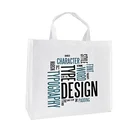 2018 Custom logo Recycled Shopping Non Woven Bag With Printing Logo