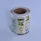 OLANTAI Security Clear Adhesive Custom Label Sticker Roll
