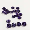 5mm Natural African Amethyst Faceted Round Cut Purple Color Loose Gemstones