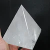 LARGE 4 inches size Natural Crystal Rock quartz Stone Pyramid