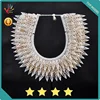 Meeting Room Decoration - Standing Antique Tribal Shell Necklace Native Art Designed