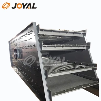 JOYAL quartz sand linear motion vibrating screen quartz vibrating sieve