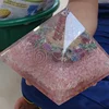 Big Orgone Pyramid Rose Quartz & Beautiful : Buy Online From Noor Agate From India