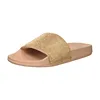 Wholesale Custom Rhinestone Glitter Slipper slide sandal women