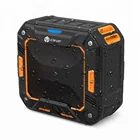iClever BoostSound Bookshelf Speakers with Rich Bass, 20W Premium Passive Driver,3 LED Mode Bluetooth Speaker