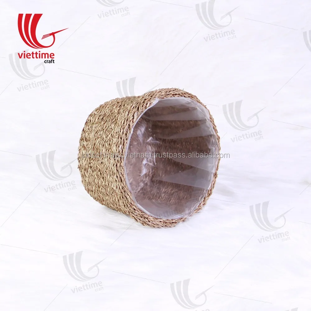 beautiful seagrass storage basket wholesale/seagrass pot plant