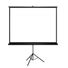 Best Choice 110 Inch Portable 3d Projection Screen Stand Tripod in Home Theater