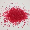 red colored quartz sand for construction / decoration quartz grit / bulk supplier color coated